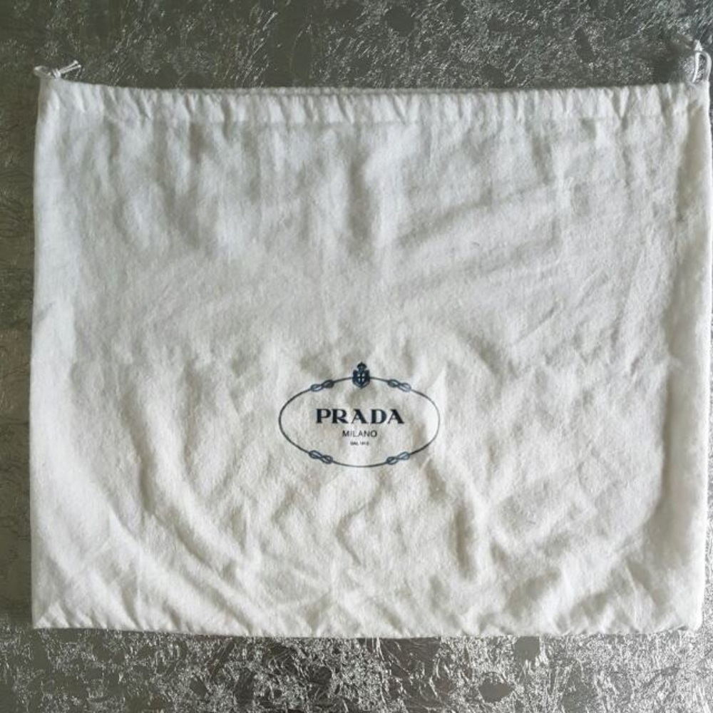 Large authentic Prada dustbag
